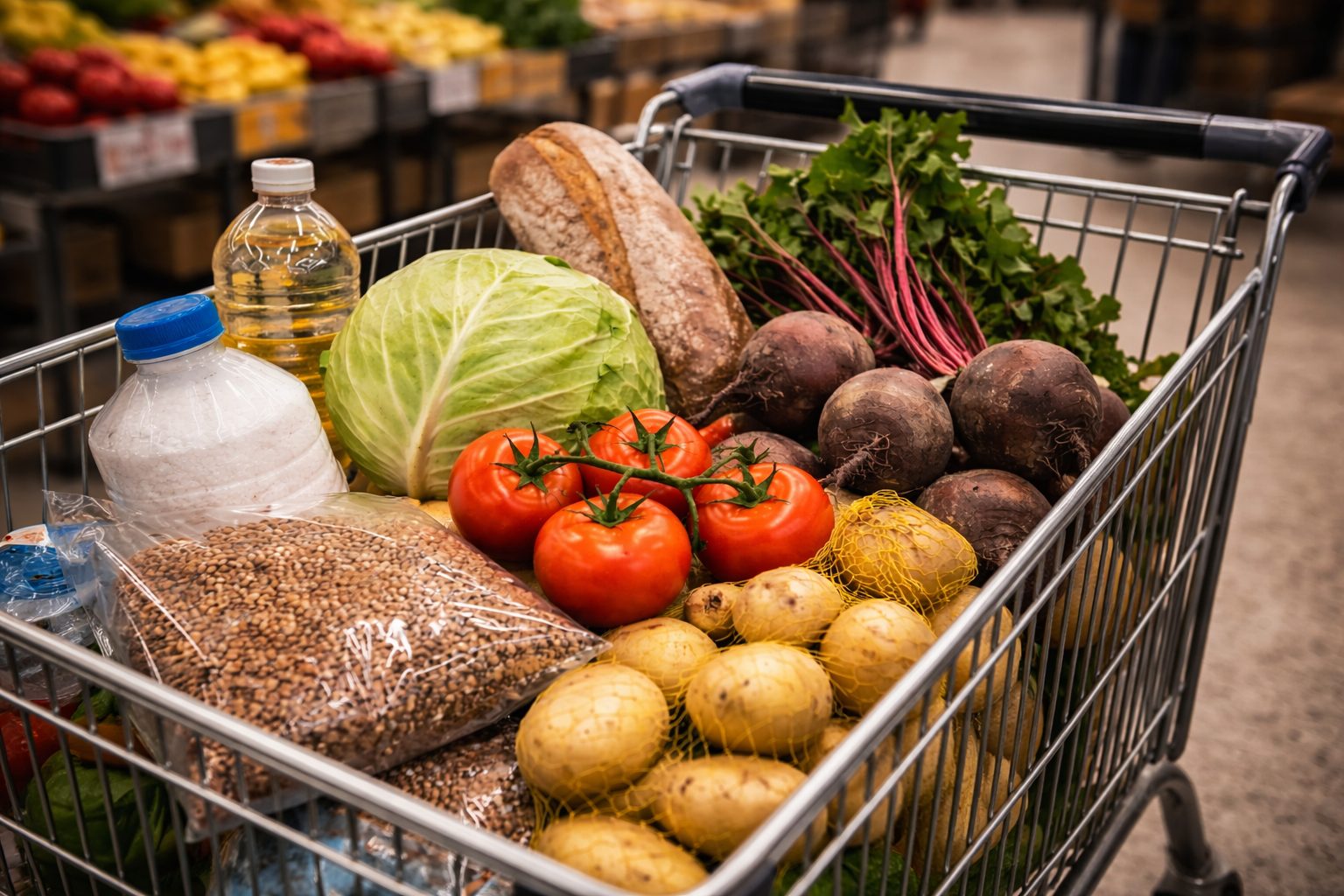 Які продукти частіше зʼявляються у споживчих кошиках українців взимку 2026 року